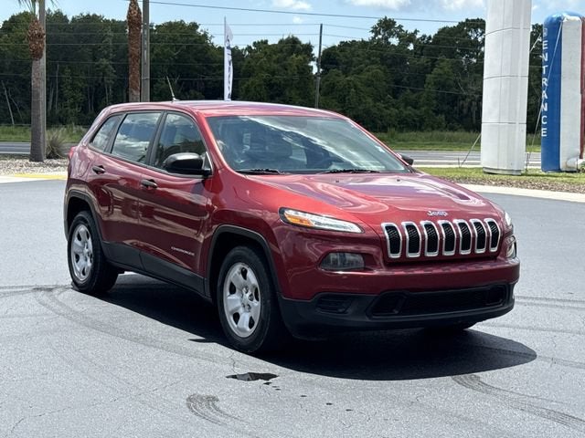 Used 2015 Jeep Cherokee Sport with VIN 1C4PJLAB6FW721409 for sale in Inverness, FL