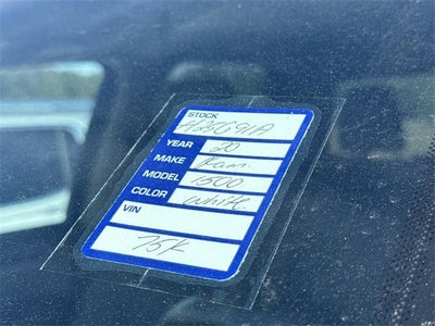 2020 RAM 1500 Big Horn