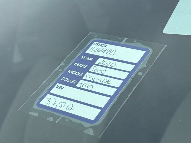 2020 Ford Escape SE