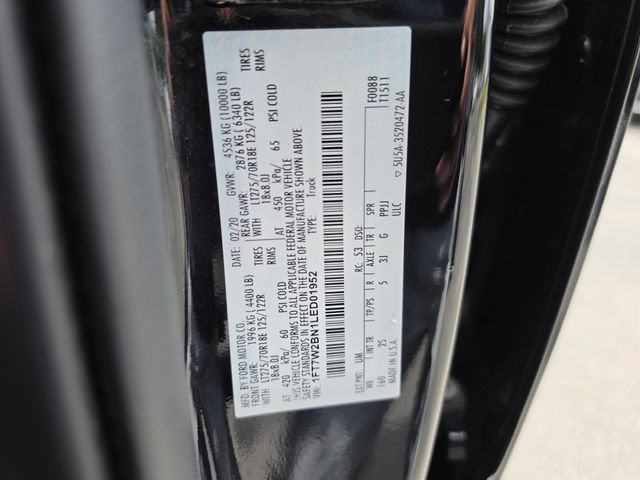 2020 Ford Super Duty F-250 SRW XL