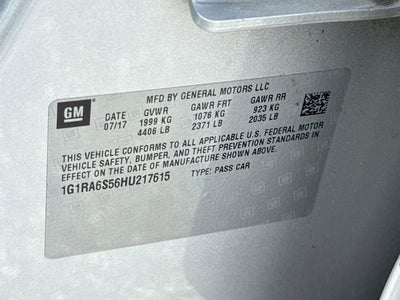 2017 Chevrolet Volt LT