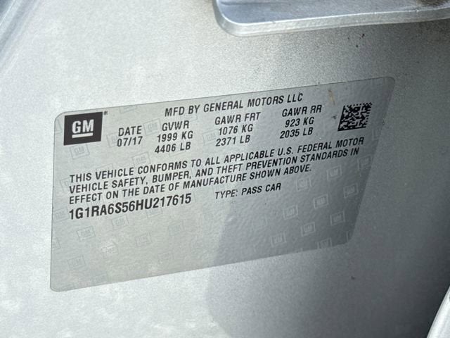 2017 Chevrolet Volt LT