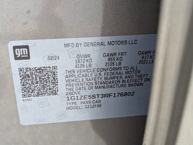 2024 Chevrolet Malibu 2LT