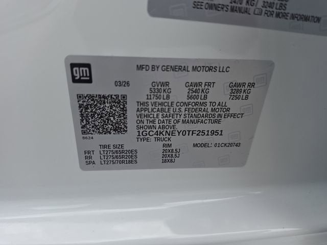 2026 Chevrolet Silverado 2500 HD LT