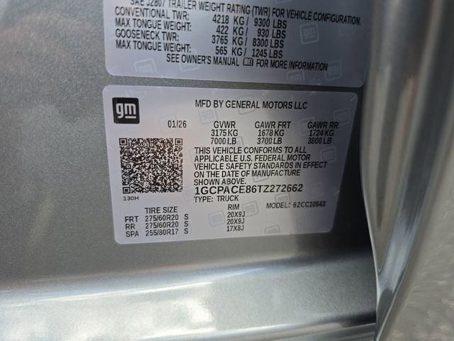 2026 Chevrolet Silverado 1500 LT