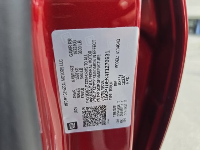 2026 Chevrolet Colorado Z71