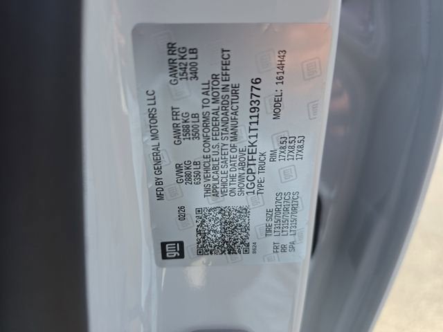 2026 Chevrolet Colorado ZR2