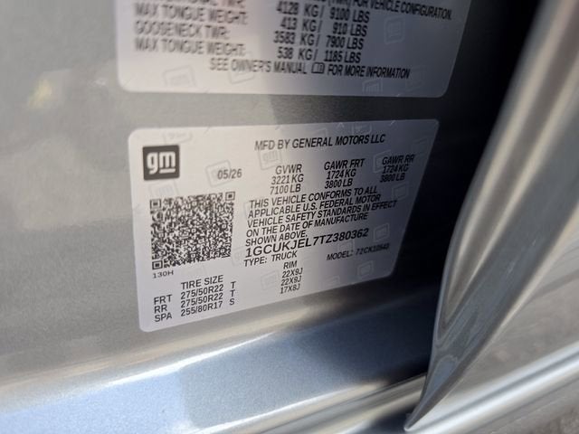 2026 Chevrolet Silverado 1500 High Country