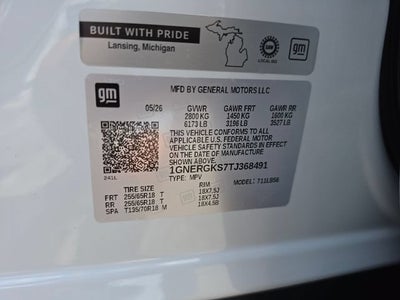 2026 Chevrolet Traverse LT