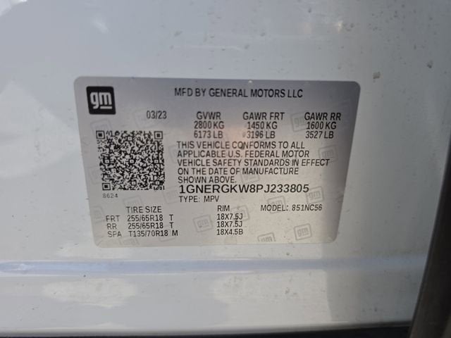 2023 Chevrolet Traverse LT Cloth