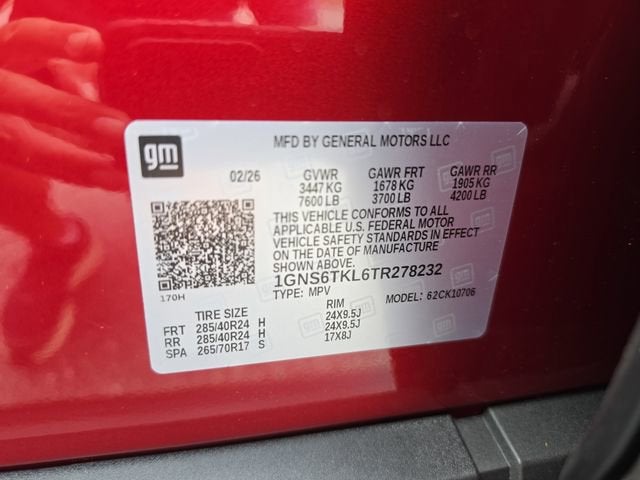 2026 Chevrolet Tahoe High Country