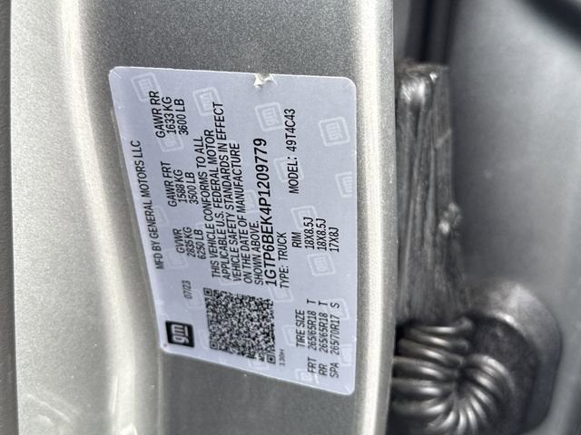 2023 GMC Canyon Elevation