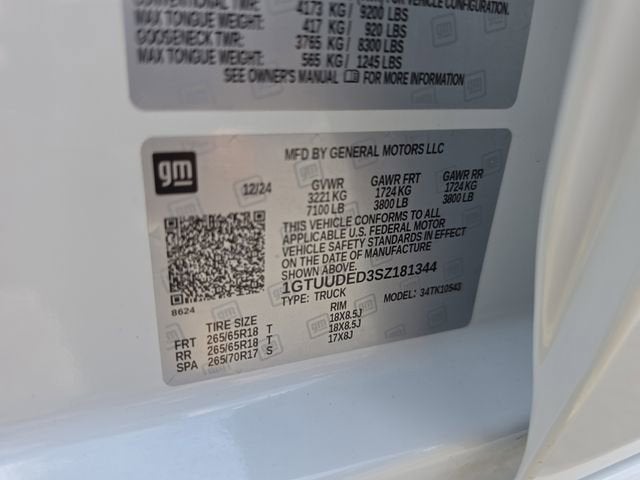 2025 GMC Sierra 1500 SLT