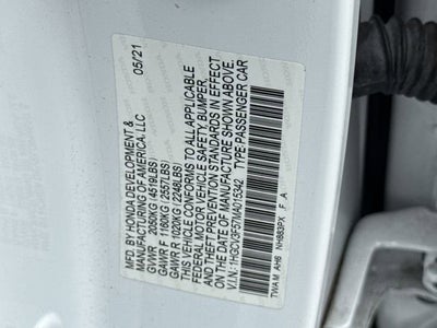 2021 Honda Accord Hybrid EX-L