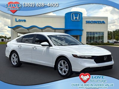 2025 Honda Accord Sedan LX