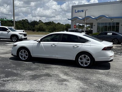 2025 Honda Accord Sedan LX