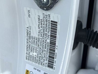 2025 Honda Accord Sedan LX