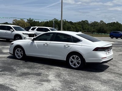 2025 Honda Accord Sedan LX