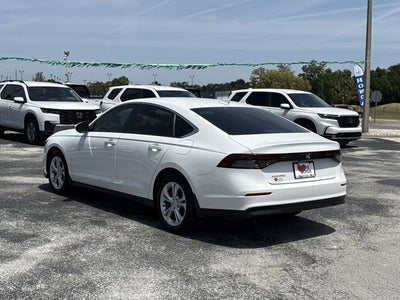2025 Honda Accord Sedan LX