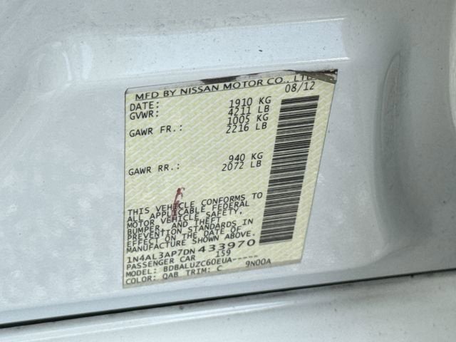 2013 Nissan Altima 2.5 SV