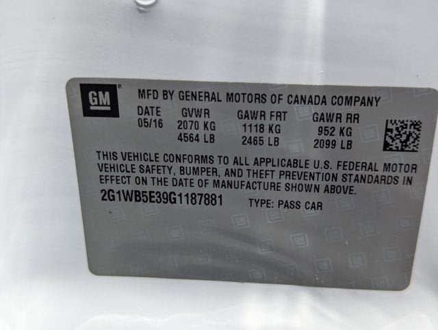 2016 Chevrolet Impala LT