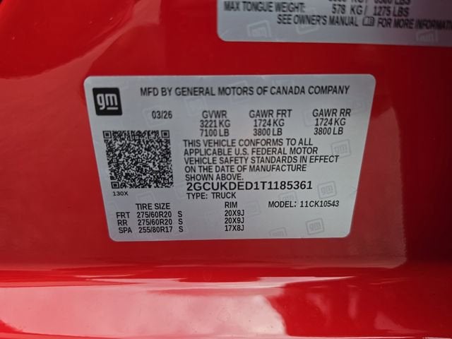 2026 Chevrolet Silverado 1500 LT