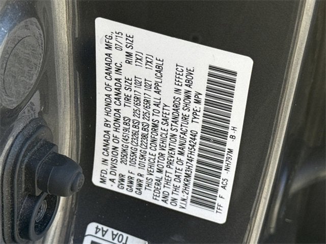 2015 Honda CR-V EX-L