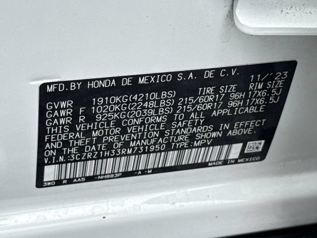 2024 Honda HR-V LX