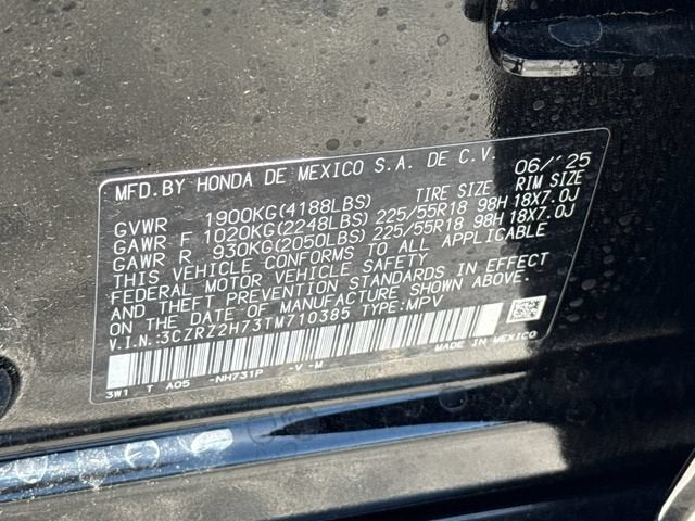 2026 Honda HR-V EX-L
