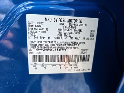 2022 Ford Maverick XL