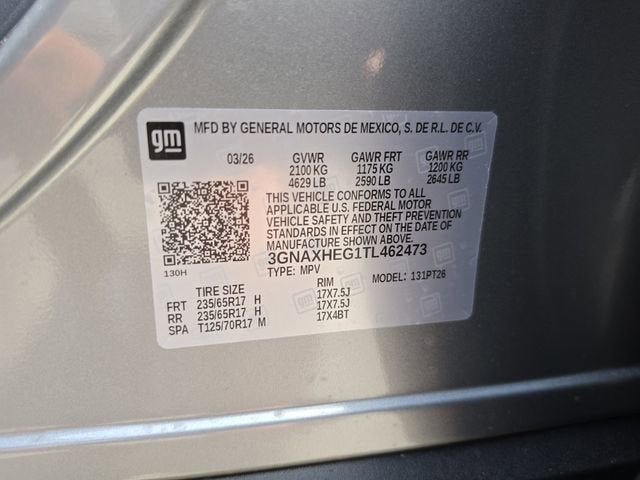 2026 Chevrolet Equinox LT