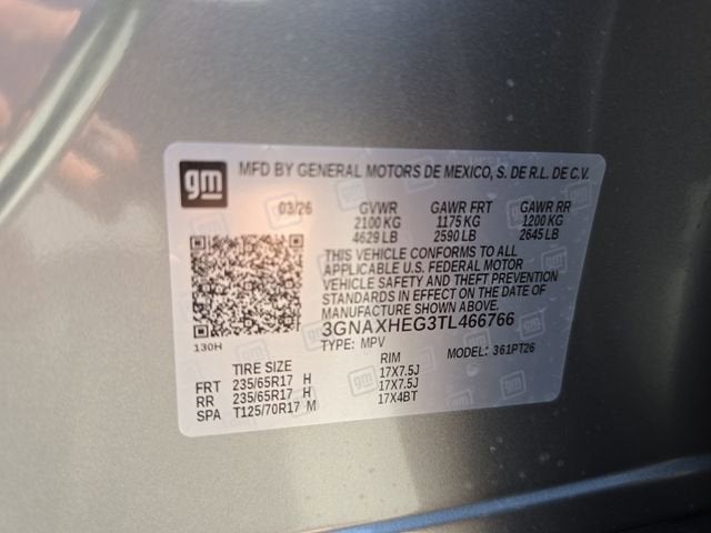 2026 Chevrolet Equinox LT