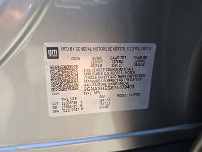 2026 Chevrolet Equinox LT
