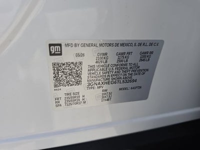 2026 Chevrolet Equinox LT