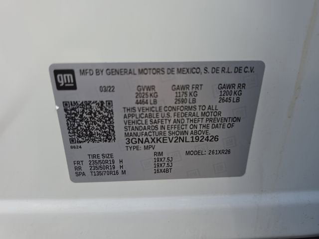 2022 Chevrolet Equinox LT