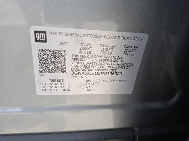 2024 Chevrolet Equinox LT