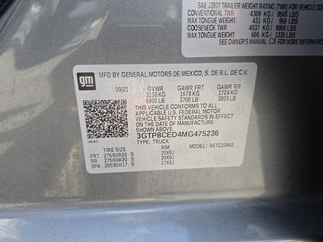 2021 GMC Sierra 1500 Elevation