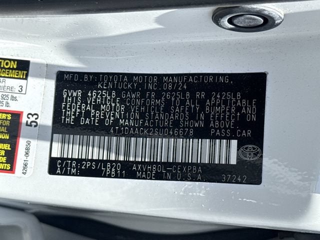 2025 Toyota Camry LE