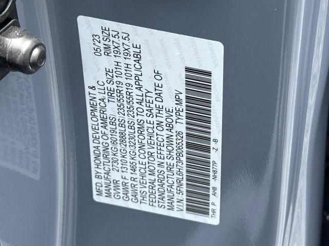 2023 Honda Odyssey Sport