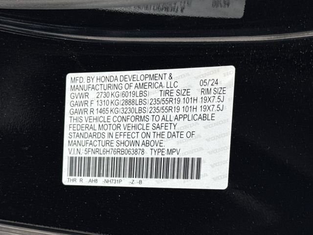 2024 Honda Odyssey Sport