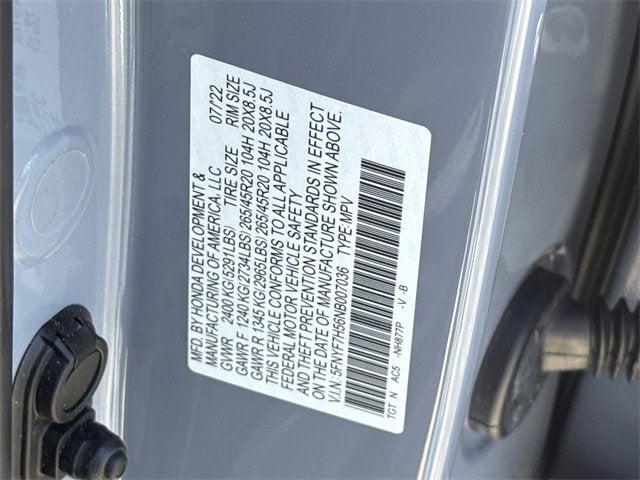 2022 Honda Passport EX-L