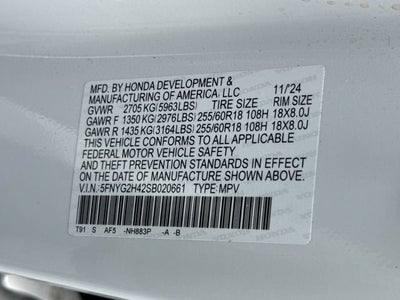 2025 Honda Pilot EX-L