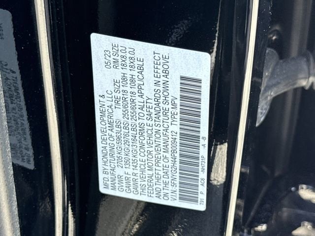 2023 Honda Pilot EX-L 8 Passenger
