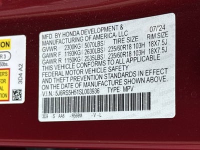 2025 Honda CR-V Hybrid Sport