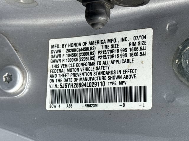 2004 Honda Element EX