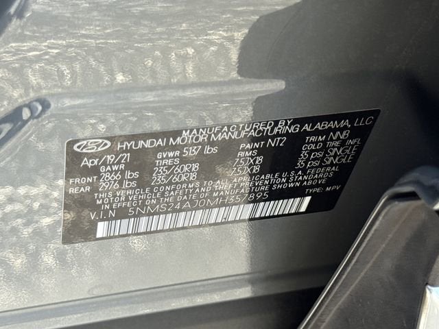 2021 Hyundai Santa Fe SEL