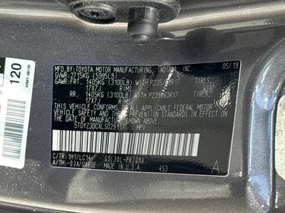 2020 Toyota Sienna XLE Auto Access Seat
