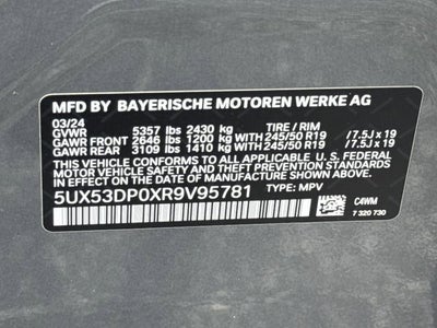 2024 BMW X3 xDrive30i