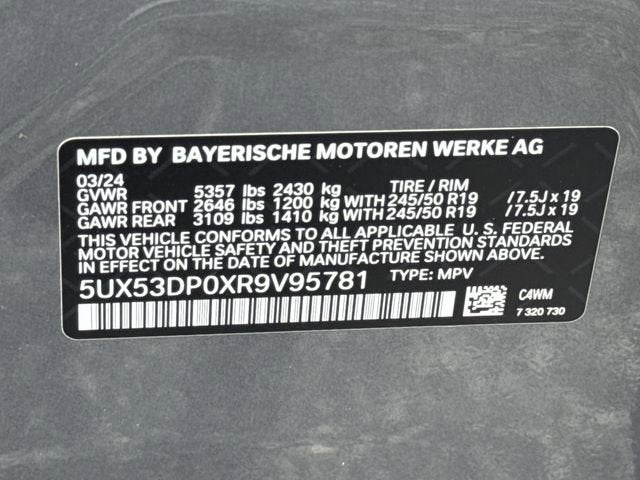 2024 BMW X3 xDrive30i