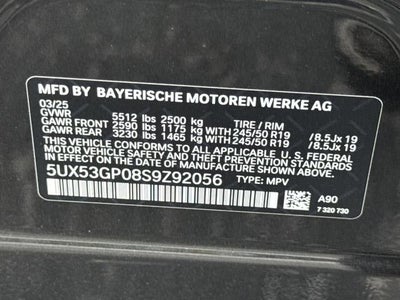 2025 BMW X3 30 xDrive